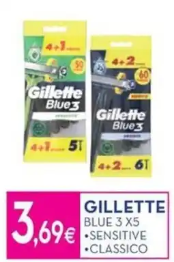 Proshop Gillette Blue 3 offerta