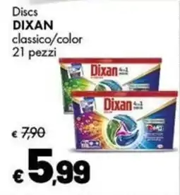 Supermercati Vinci Discs Dixan classico/color offerta