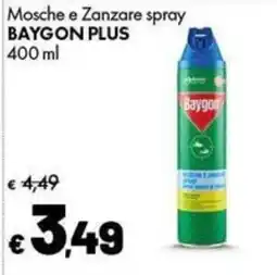 Supermercati Vinci Mosche e Zanzare spray Baygon Plus offerta