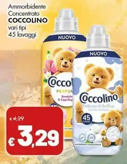 Supermercati Vinci Ammorbidente Concentrato Coccolino offerta