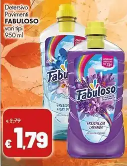 Supermercati Vinci Detersivo Pavimenti Fabuloso offerta