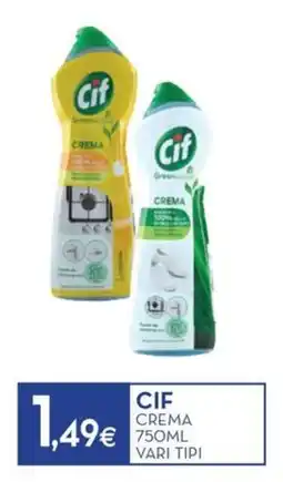 Proshop Cif Crema offerta