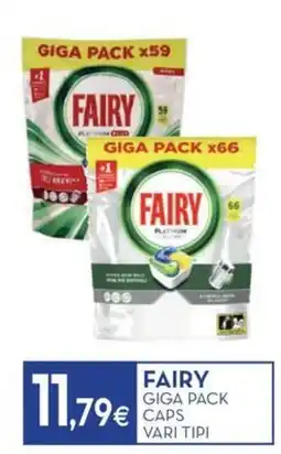 Proshop Fairy giga pack caps offerta
