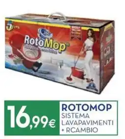 Proshop Rotomop sistema lavapavimenti offerta