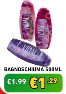 MEGA Bagnoschiuma Vidal offerta