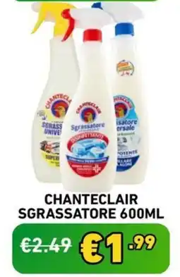 MEGA Chanteclair sgrassatore offerta