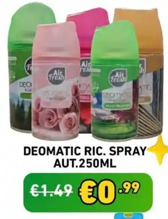 Air Fresh deomatic ric. spray