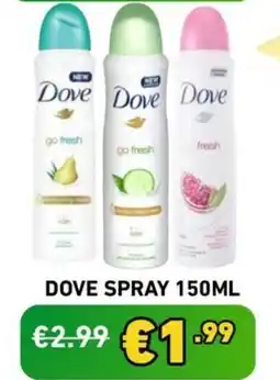 MEGA Dove spray offerta