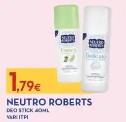 Proshop Neutro Roberts deo stick offerta