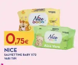 Proshop Nice salviettine baby offerta