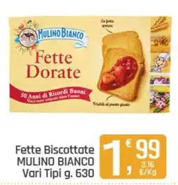 Ottimo Market Fette Biscottate MULINO BIANCO offerta