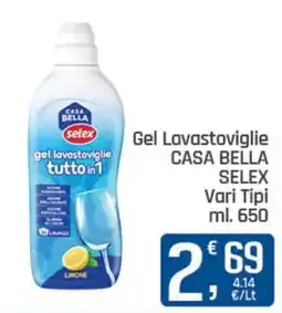 Ottimo Market Gel Lavastoviglie Casa Bella Selex offerta