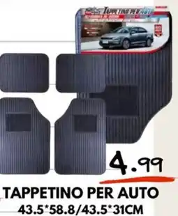 MEGA Tappetino per auto offerta