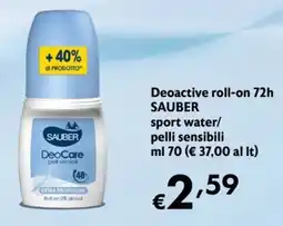 Eurospesa DeoCare SAUBER offerta