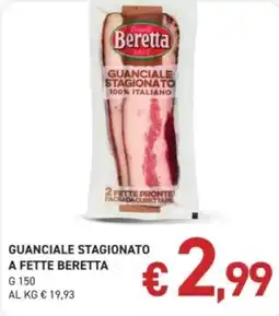 Coal City Guanciale stagionato a fette Beretta offerta