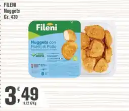 Conté Supermercati Fileni Nuggets con Filetti di Pollo offerta