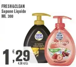 Conté Supermercati Sapone Liquido Fresh & Clean offerta