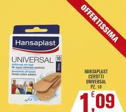 Conté Supermercati Hansaplast cerotti universal offerta