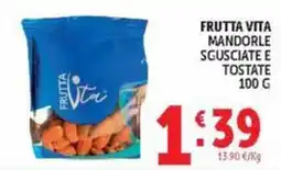 Deco Market Frutta Vita Mandorle Sgusciate e Tostate offerta