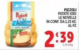 Deco Market Pizzoli patate iodì le novelle offerta