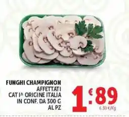 Deco Market Funghi champignon affettati offerta