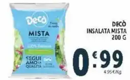 Deco Market Decò insalata mista offerta