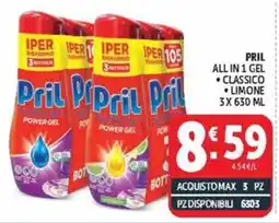 Deco Market Pril All in 1 Gel offerta