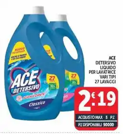 Deco Market Ace Detersivo Liquido offerta