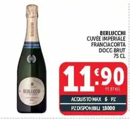 Deco Market Berlucchi Cuvée Imperiale Franciacorta DOCG Brut offerta