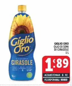 Deco Market Giglio Oro olio di semi di girasole offerta