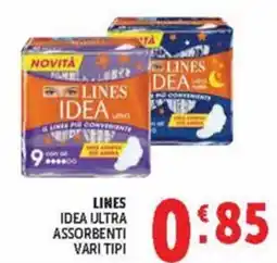 Deco Market Lines idea ultra assorbenti offerta