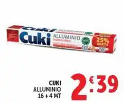 Deco Market Cuki alluminio offerta