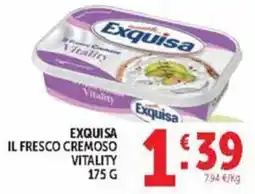 Deco Market Exquisa il fresco cremoso vitality offerta