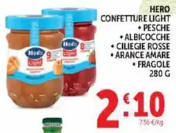 Deco Market Hero confettura light offerta