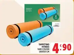 Deco Market Tappetino fitness vari colori offerta