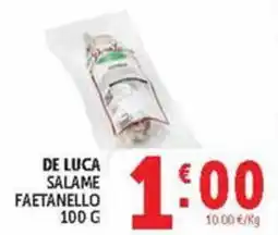 Deco Market De Luca Salame Faetanello offerta