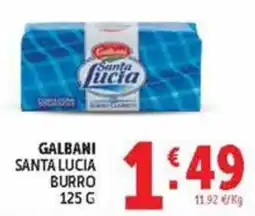 Deco Market Galbani Santa Lucia burro offerta
