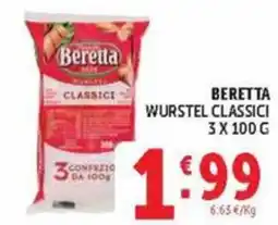 Deco Market Beretta wurstel classici offerta