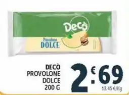 Deco Market Decò provolone dolce offerta