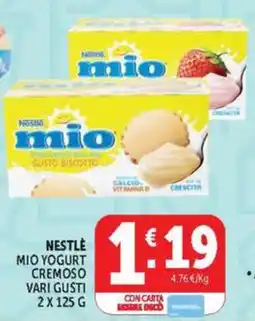 Deco Market Nestlé mio yogurt cremoso offerta