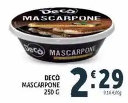 Deco Market Decò Mascarpone offerta