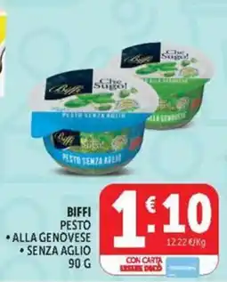 Deco Market Biffi pesto alla genovese senza aglio offerta