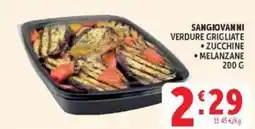 Deco Market Sangiovanni verdure grigliate offerta