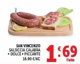Deco Market San Vincenzo Salsiccia Calabra offerta