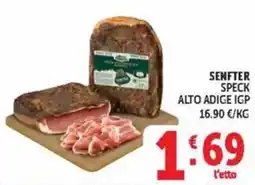 Deco Market Senfter Speck Alto Adige IGP offerta