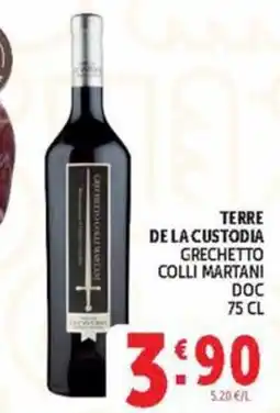 Deco Market Terre de la Custodia Grechetto Colli Martani offerta