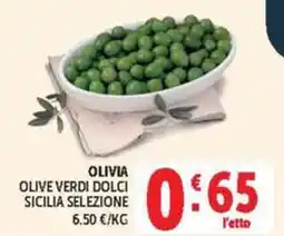 Deco Market Olivia olive verdi dolci sicilia selezione offerta