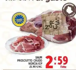 Deco Market Salpi Prosciutto Crudo Norcia IGP offerta
