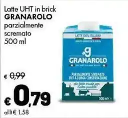 Supermercati Vinci Latte UHT in brick Granarolo parzialmente scremato offerta
