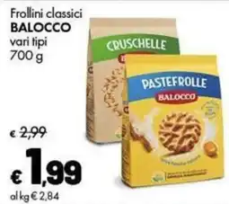 Supermercati Vinci Frollini classici Balocco offerta